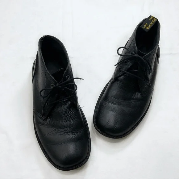 Dr. Martens Men Sussex Leather Shoes 12 Black Chukka Boots Lace Up Bouncing Sole Dr Martens Sussex men main image 2